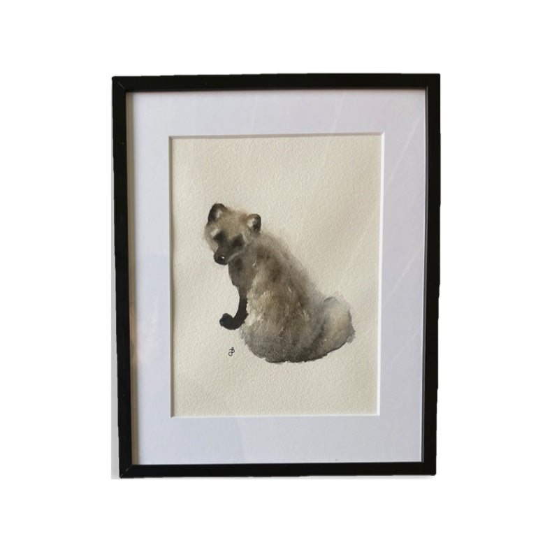 Fjällräv i pälsbyte I